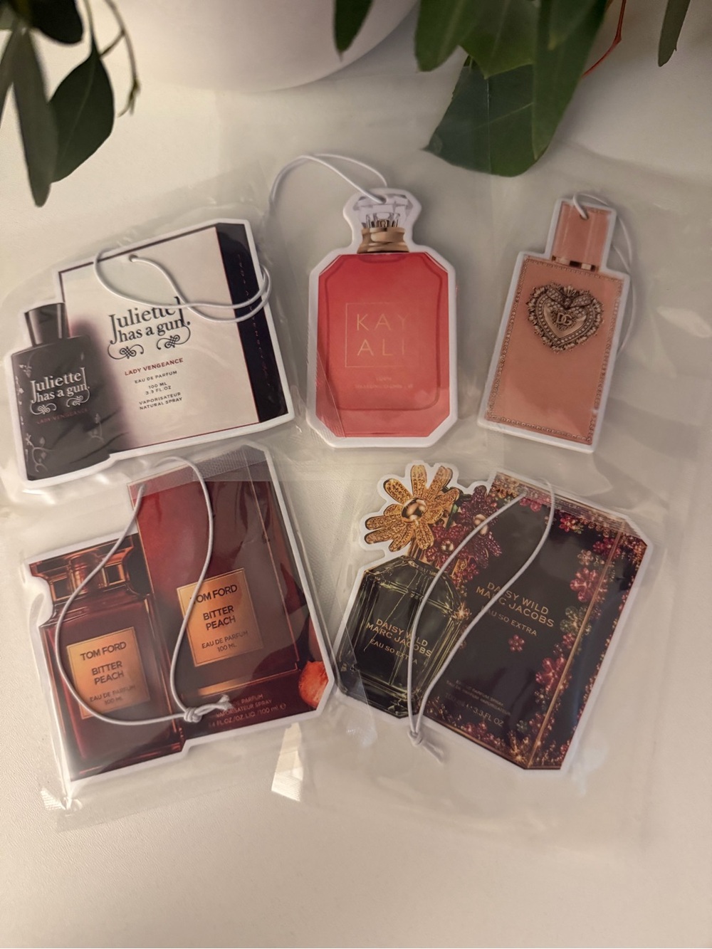Designer Fragrance Inspired 10pk (assorted) car freshies
